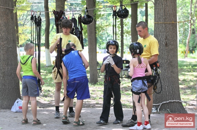 Аркан Токой — парк высотного экстрима