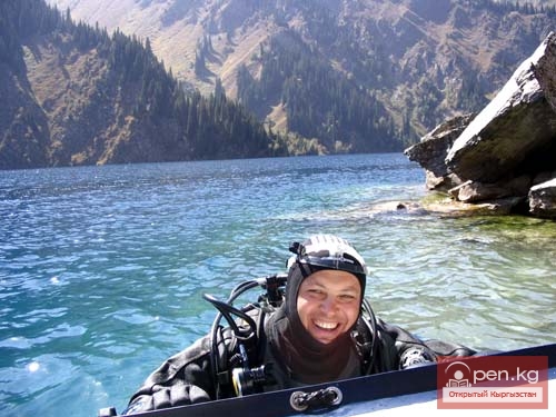 Дайвинг на Сары-Челеке