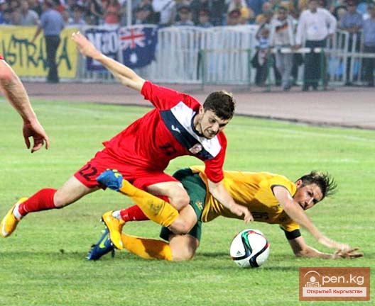 Антон Землянухин - самый дорогой футболист Кыргызстана