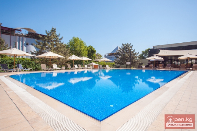 Бассейн отеля «Хаят» (Hyatt)