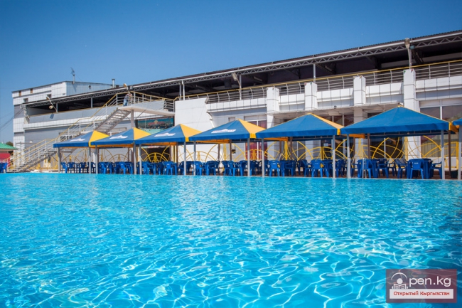 Бассейны в спортивном комплексе "Sun City"