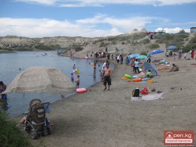 Соленое озеро (Туз кёл)