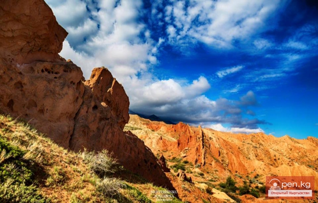 Южный берег Иссык Куля