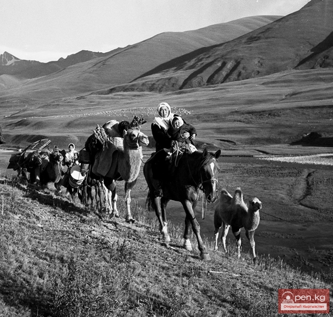 Неизвестные кадры съемок первого фильма Океева "Небо нашего детства"
