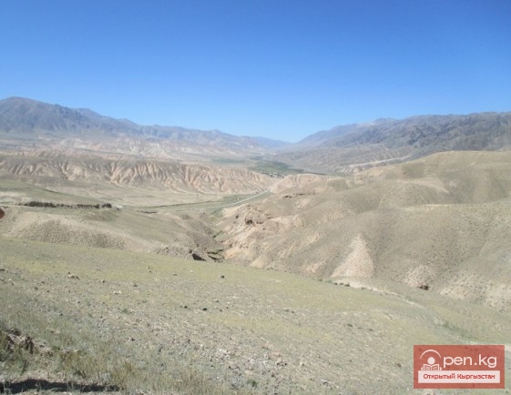 Дорога к озеру Сон-Куль