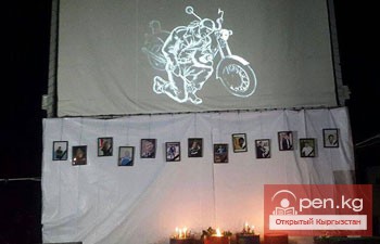 День памяти погибших мотоциклистов провели в Бишкеке