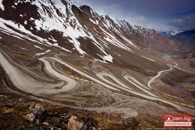 Дорога к озеру Сон-Куль