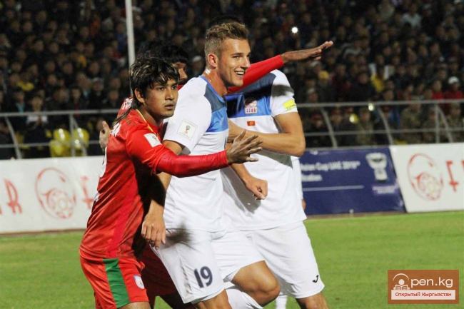 Уверенная победа сборной Кыргызстана!