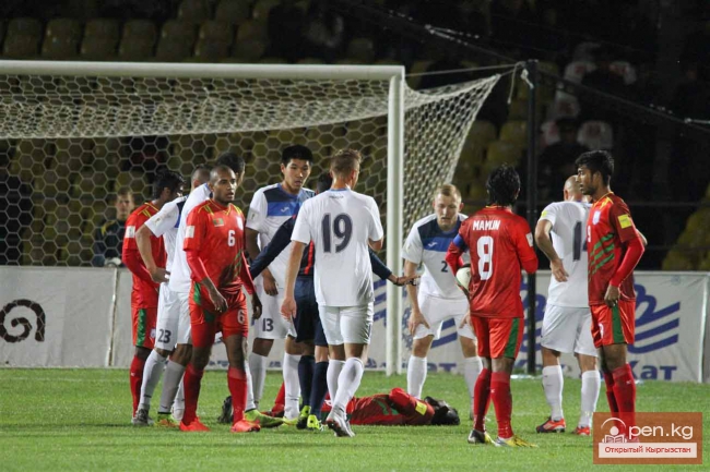 Уверенная победа сборной Кыргызстана!