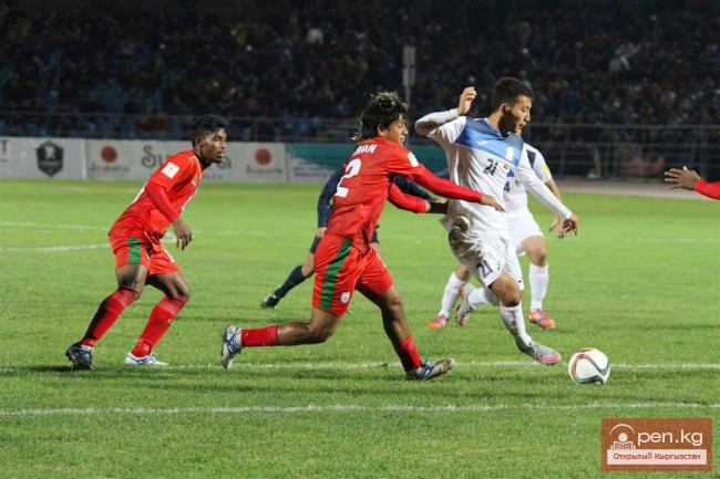 Уверенная победа сборной Кыргызстана!