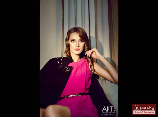 Модель и модельер Марина Клюг!