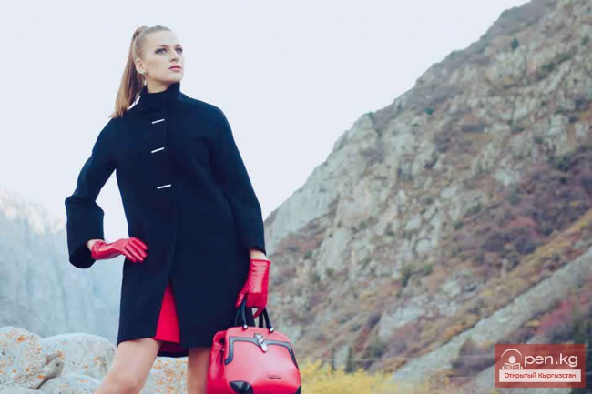 Модель и модельер Марина Клюг!