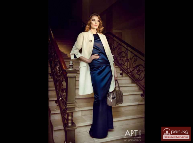 Модель и модельер Марина Клюг!