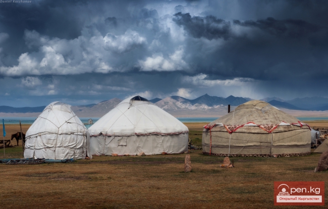 Использование пастбищ кыргызами