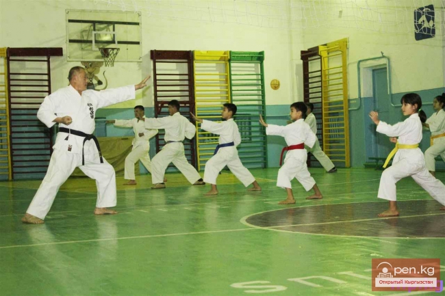 Кыргызстанский сэнсэй Иннокентий Ан