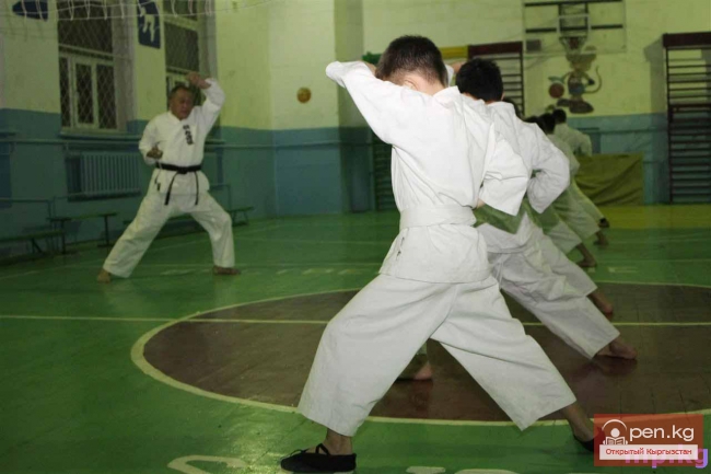 Кыргызстанский сэнсэй Иннокентий Ан