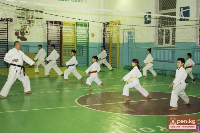 Кыргызстанский сэнсэй Иннокентий Ан