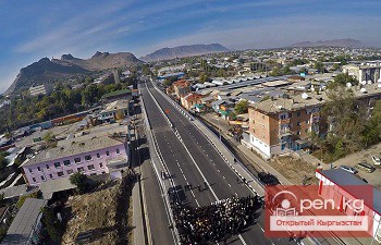 В Оше достроили эстакадный мост