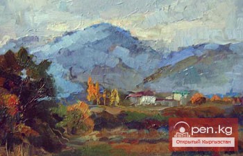 Художник из Кыргызстана проиллюстрировала книгу известной казахской поэтессы Раушан Буркитбаевой-Нукеновой