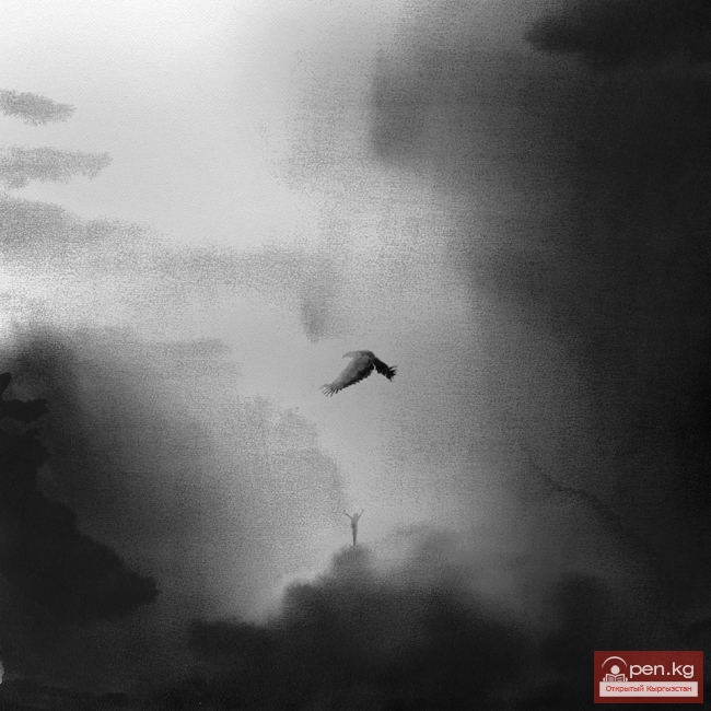 Художник из Кыргызстана проиллюстрировала книгу известной казахской поэтессы Раушан Буркитбаевой-Нукеновой