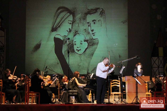 Музыкальный подарок из песка!