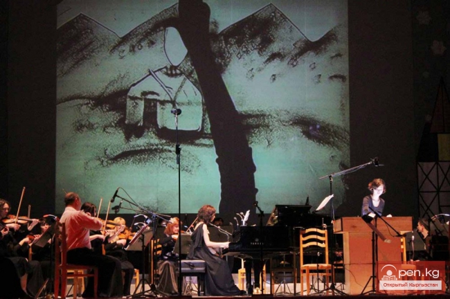 Музыкальный подарок из песка!