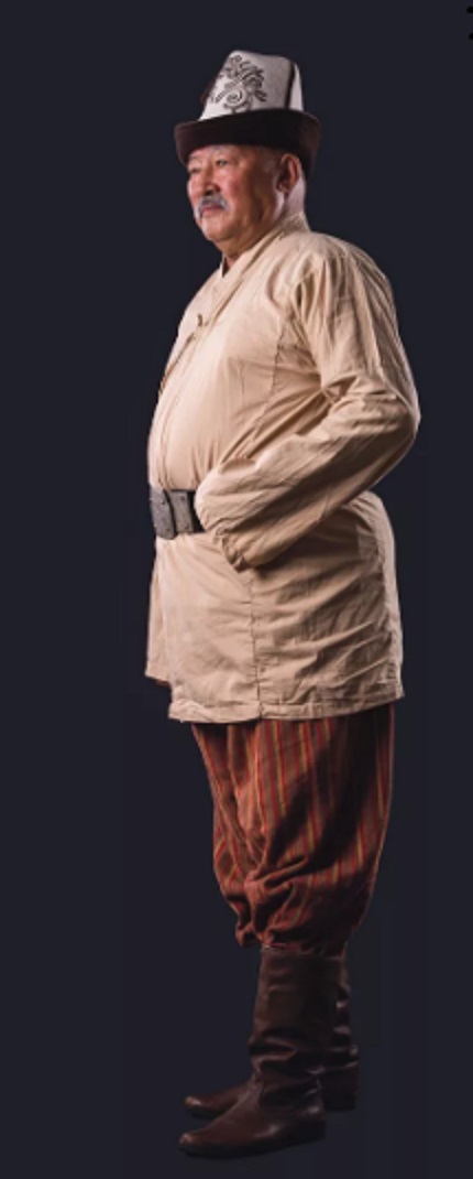 Мужские шаровары кыргызов