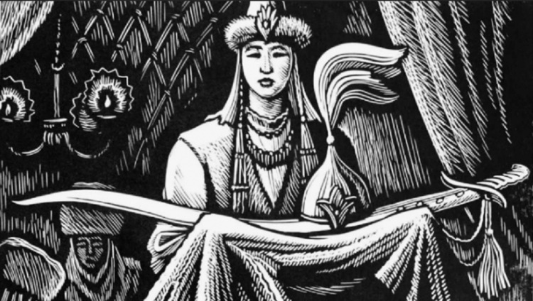 Семетей. Поездка Семетея за Айчурек. Часть- -1