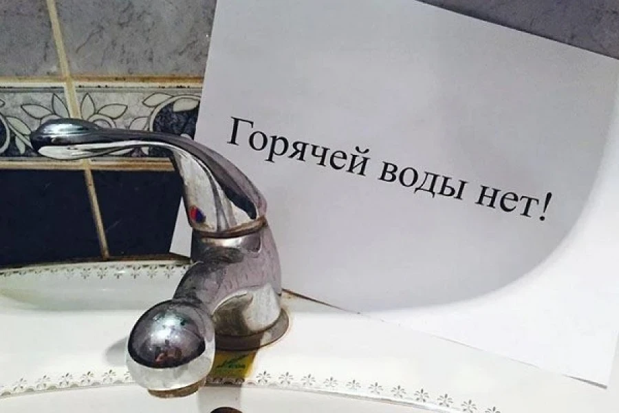 В центре Бишкека сегодня отключат горячую воду