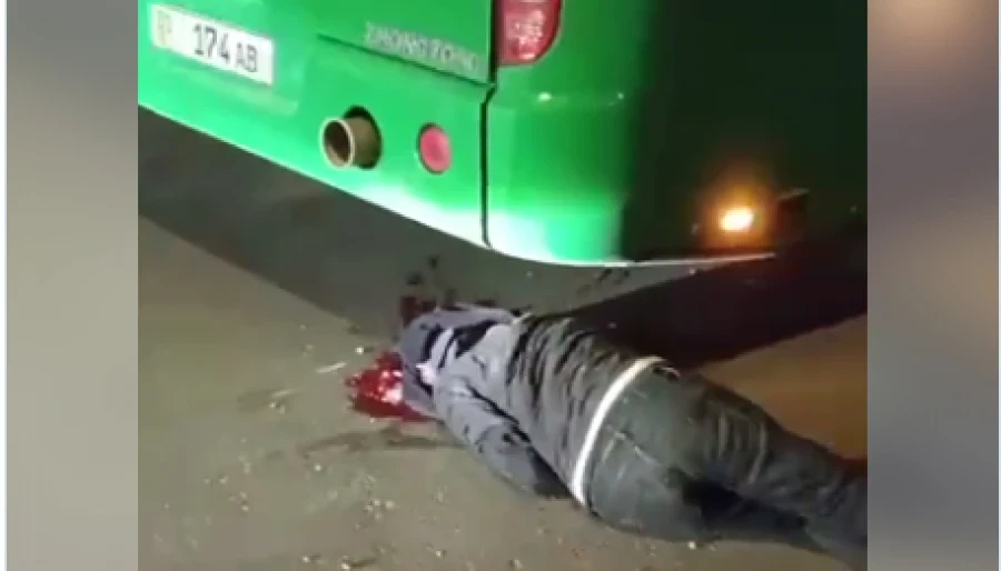 Автобус в Бишкеке насмерть переехал мужчину