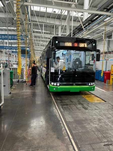 В Бишкеке возможно построят завод по производству электробусов