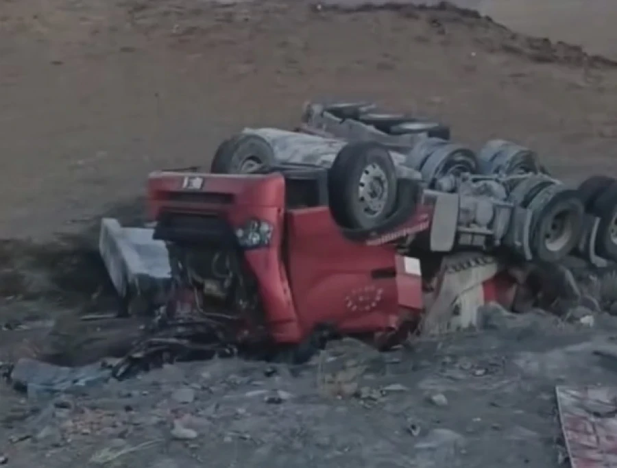 На трассе Бишкек - Ош произошло смертельное ДТП