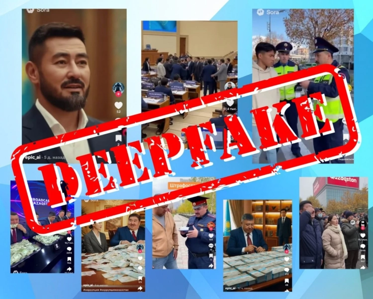 В Казахстане будут наказывать за пересылку дипфейков