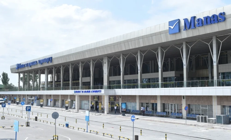 Подъезд к аэропорту «Манас» временно разрешён только для определенной категории граждан