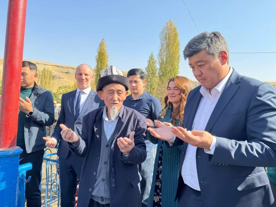 В Ошской области началась реконструкция Араван-Ак-Бууринского канала