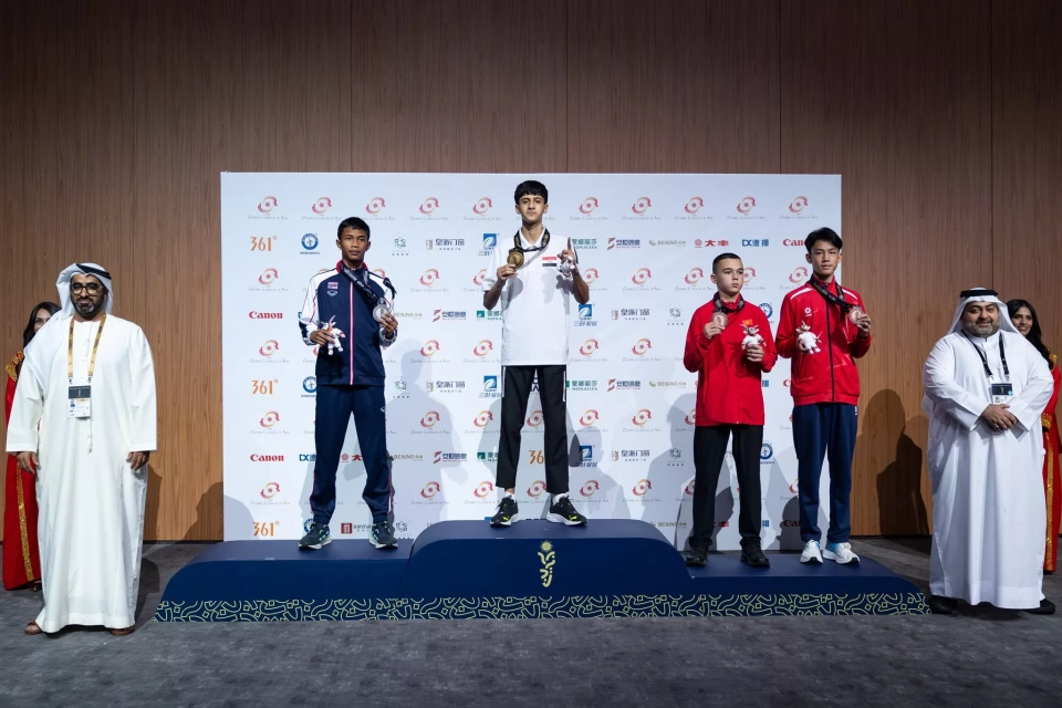 Кыргызстанец Рамис Масловец стал бронзовым призёром III Молодёжных Азиатских игр