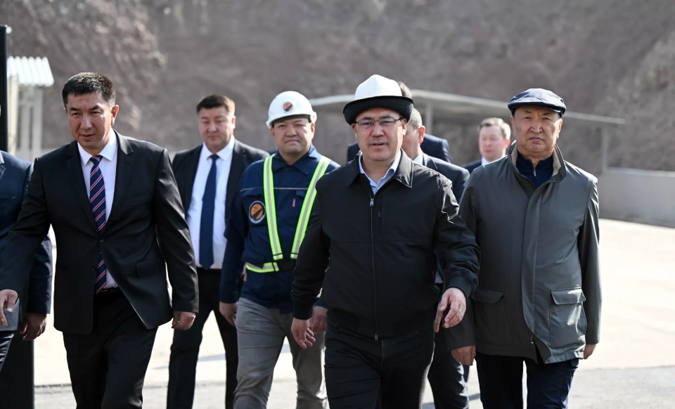 Садыр Жапаров запустил «Кара-Кульскую» ГЭС