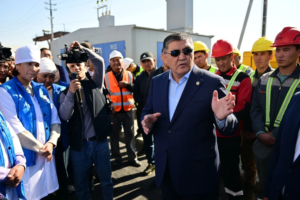 В Манасе запущен новый комплекс по очистке сточных вод